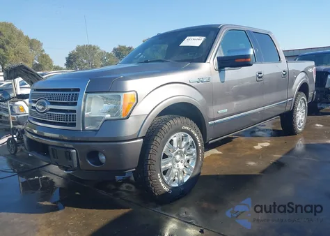2012 Ford F-150 Platinum from USA, damaged, VIN 1FTFW1ET6CFC95110